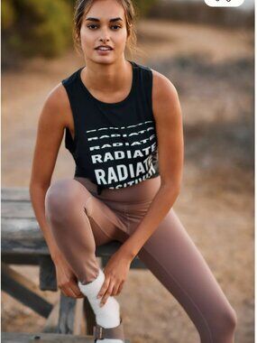 💜 NWOT Spiritual Gangster Radiate Active Muscle Tank